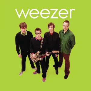 Weezer green album cover.